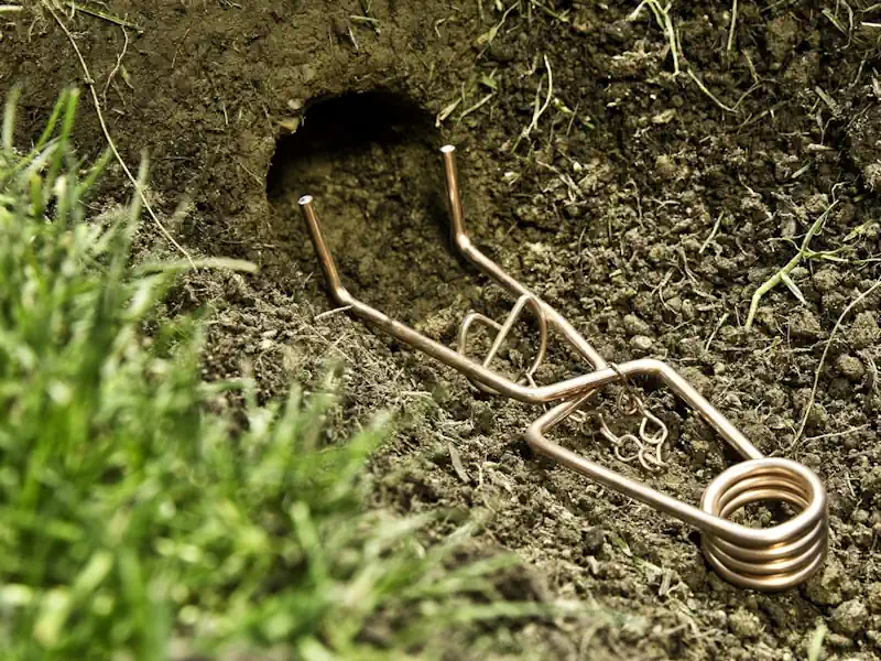 Pièges mécaniques à taupes utilisés par notre taupier à Saint-Benoît